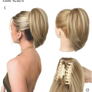 Dark Blonde Ponytail Hair extension